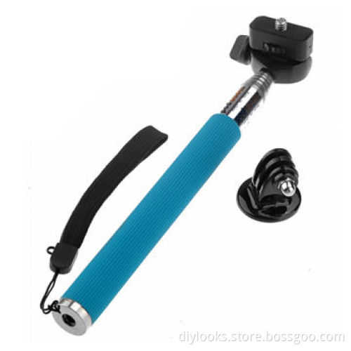 ST-55 Extendable Pole Monopod with Tripod Mount Adapter for Gopro Hero 3/2/1